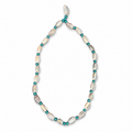 A1Aura Ocean Shell Bead Necklace | Cowrie Beach Jewelry